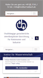 Mobile Screenshot of institut-halbach.de